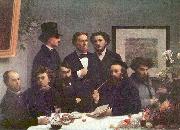 Henri Fantin-Latour Around the Table Sweden oil painting reproduction